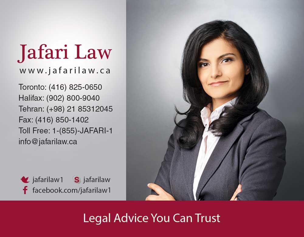 JAFARI LAW - Toronto Immigration Lawyer | Farsi + Turkish
